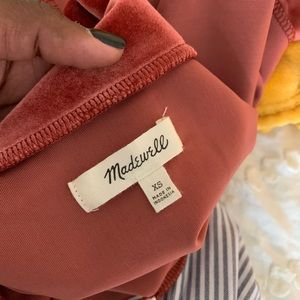 Madewell Velvet Top